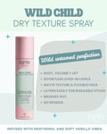 RPR Wild Child Dry Texture Spray!
Flexible Hold Matte Texture Body and Volume