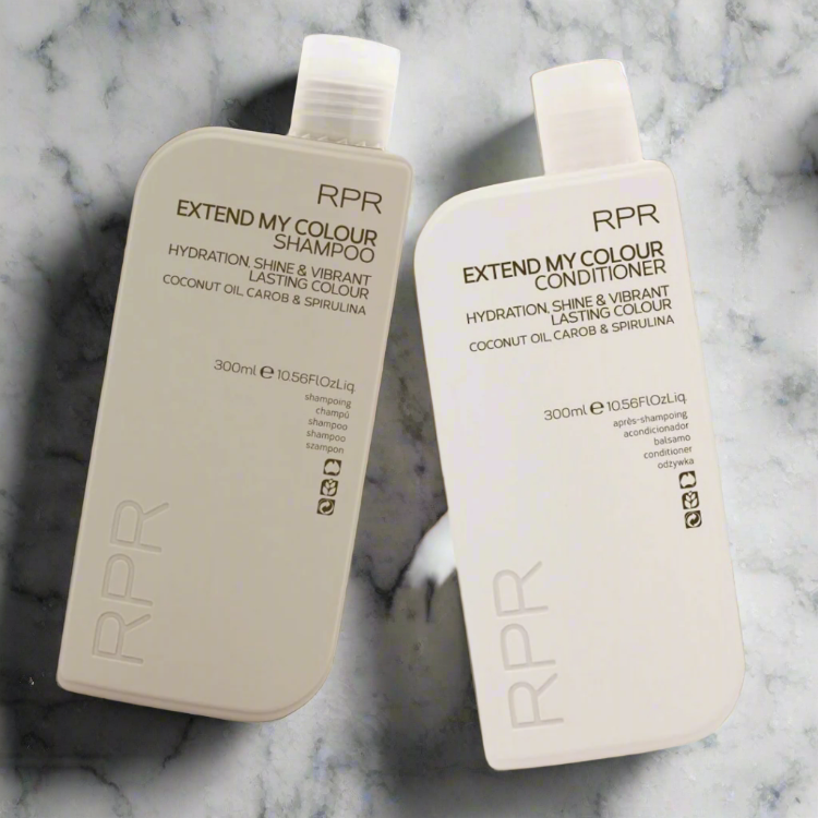 rpr extend my colour shampoo and Conditioner 300ml Duo for Hydration, Shine & Vibrant Lasting Colour - Australian Salon Discounters