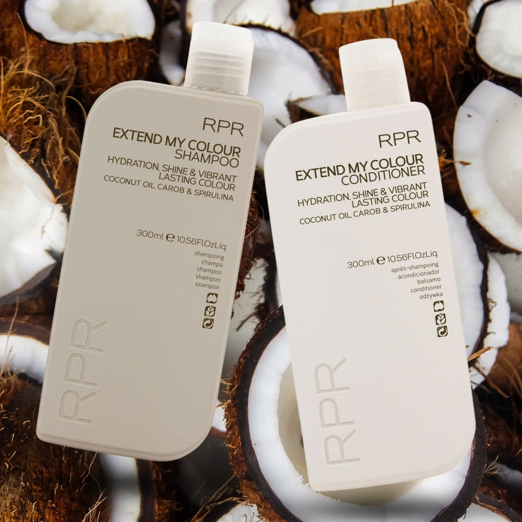 rpr extend my colour shampoo and Conditioner 300ml Duo for Hydration, Shine & Vibrant Lasting Colour - On Line Hair Depot