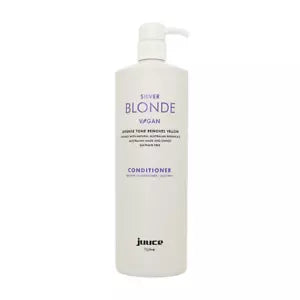 Juuce Silver Blonde Conditioner Intense Toning Removes Yellow 1000ml - On Line Hair Depot