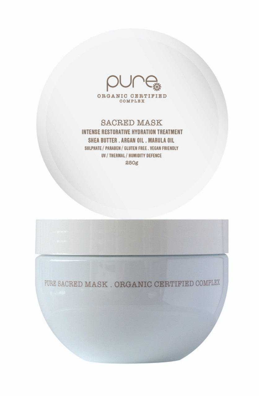Pure Sacred Mask 250ml - On Line Hair Depot