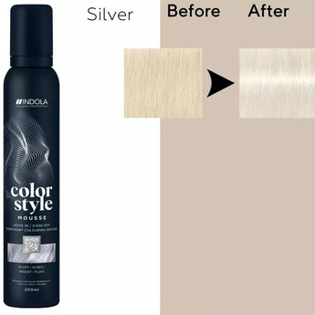 Schwarzkopf Indola Color Style Mousse Silver 200ml