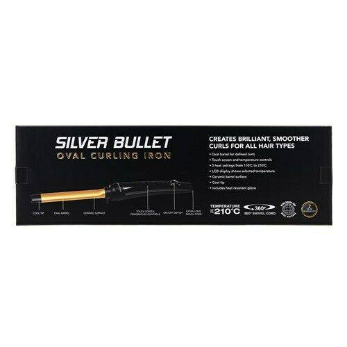 Silver Bullet Fastlane Oval Curling Iron Ceramic Cool Tip - On Line Hair Depot