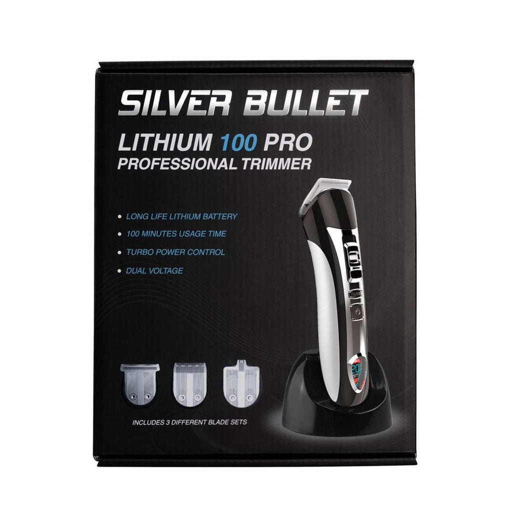 Silver Bullet Lithium Pro 100 Hair Trimmer - On Line Hair Depot