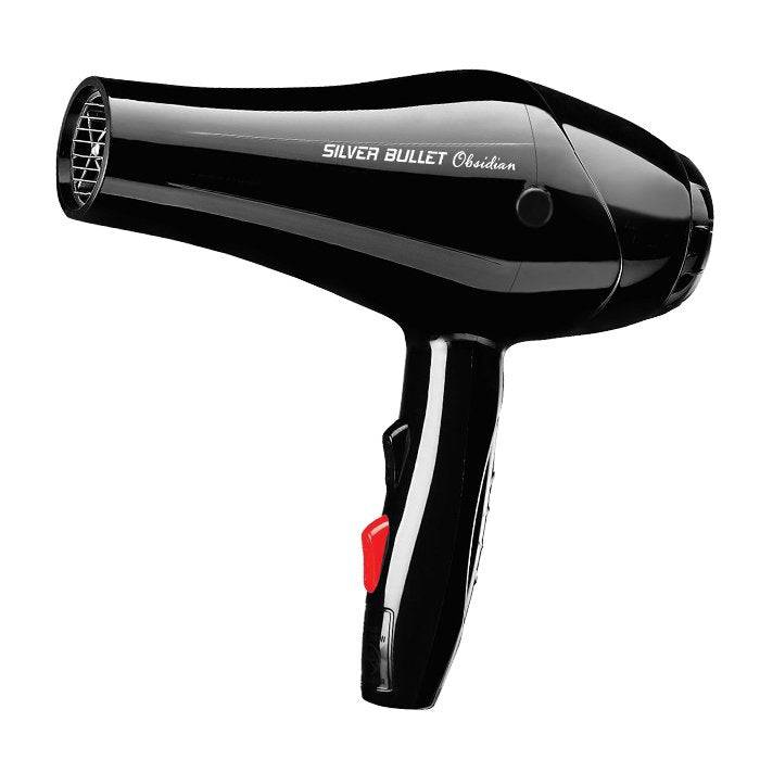 Silver Bullet Obsidian Hair Dryer 2000W Black - On Line Hair Depot