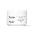 Goldwell Dualsenses Silver 60sec Treatment 200ml for neutralizing Grey Hair - On Line Hair Depot