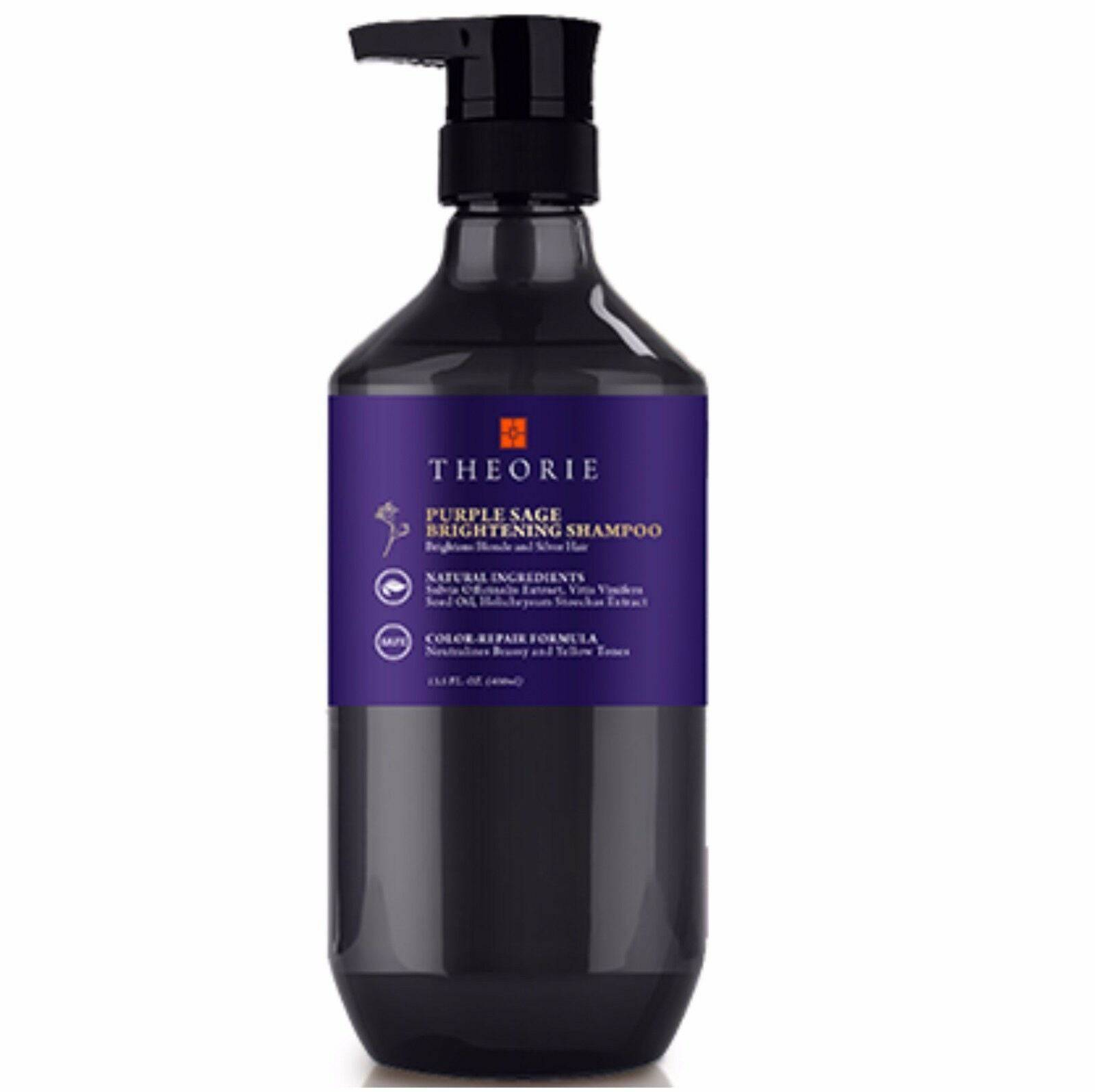Theorie Purple Sage Brightening Shampoo and Conditioner 400mL Duo - On Line Hair Depot