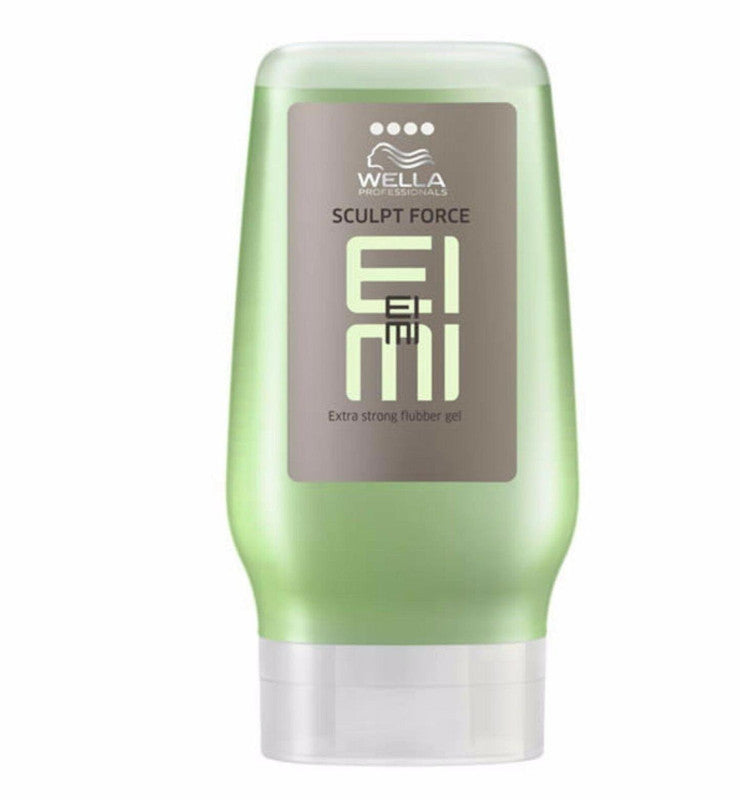 Wella EIMI Sculpt Force is an extra-strong hold styling gel that creates shaped and defined styles with a high shine finish, perfect for use in dry hair for a shaped style or wet hair for a wet look finis