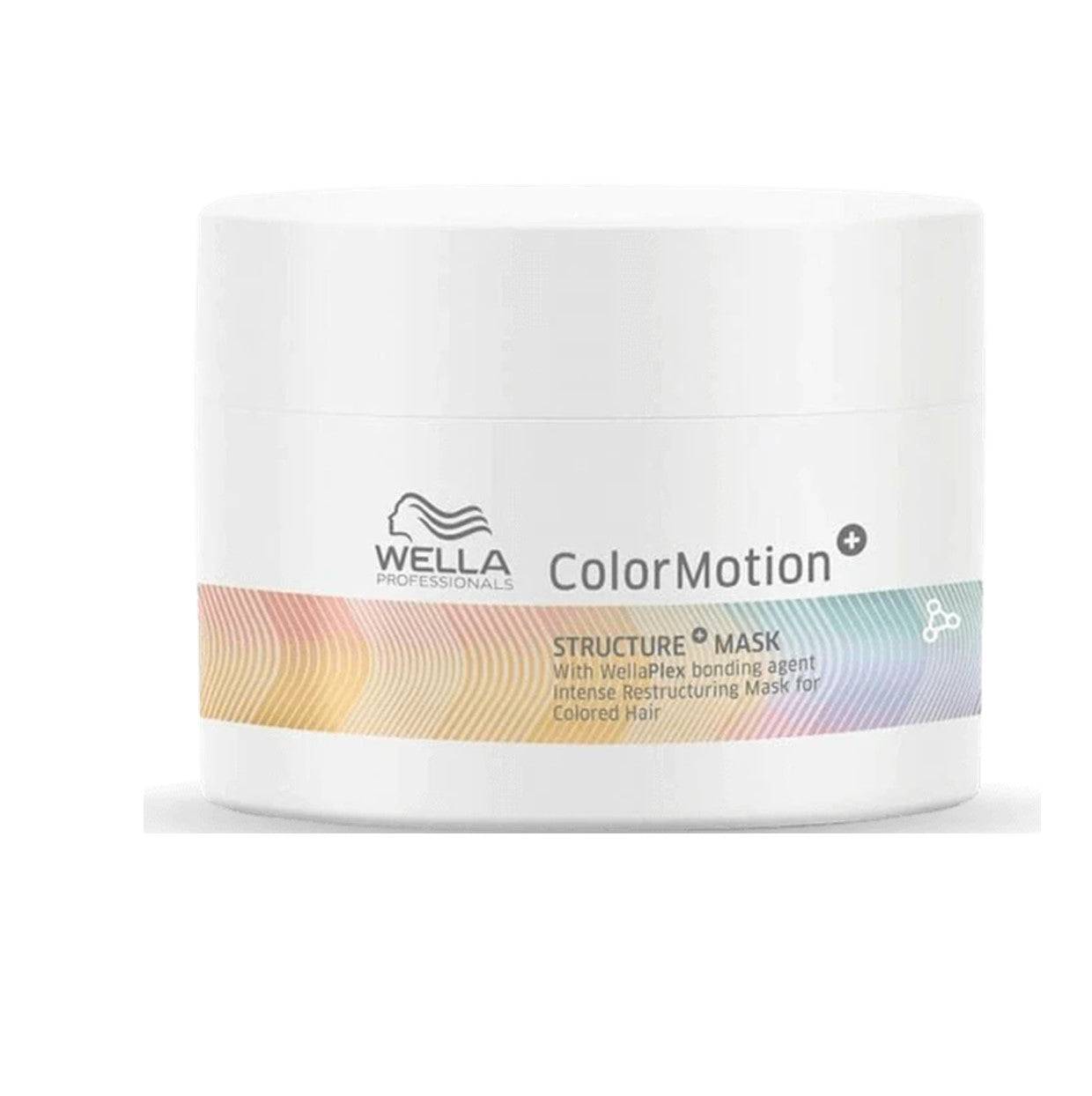 Wella Colormotion+ Mask Structure+ Mask for Damaged Colour-treated Hair 150ml - Australian Salon Discounters