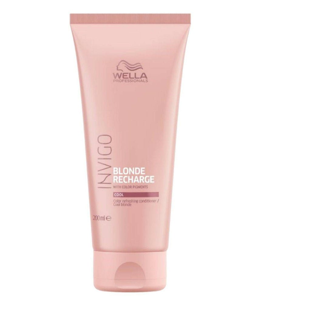 Wella Professionals Invigo Blonde Recharge Cool Blonde Refreshing Shampoo Conditioner Duo - Australian Salon Discounters