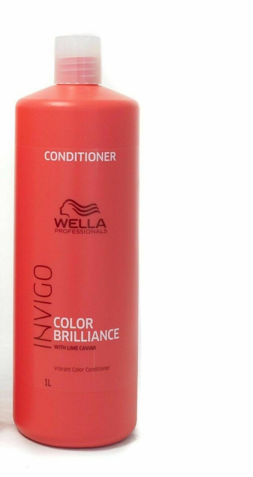 Wella Professionals Invigo Brilliance Conditioner 1 Litre - Australian Salon Discounters
