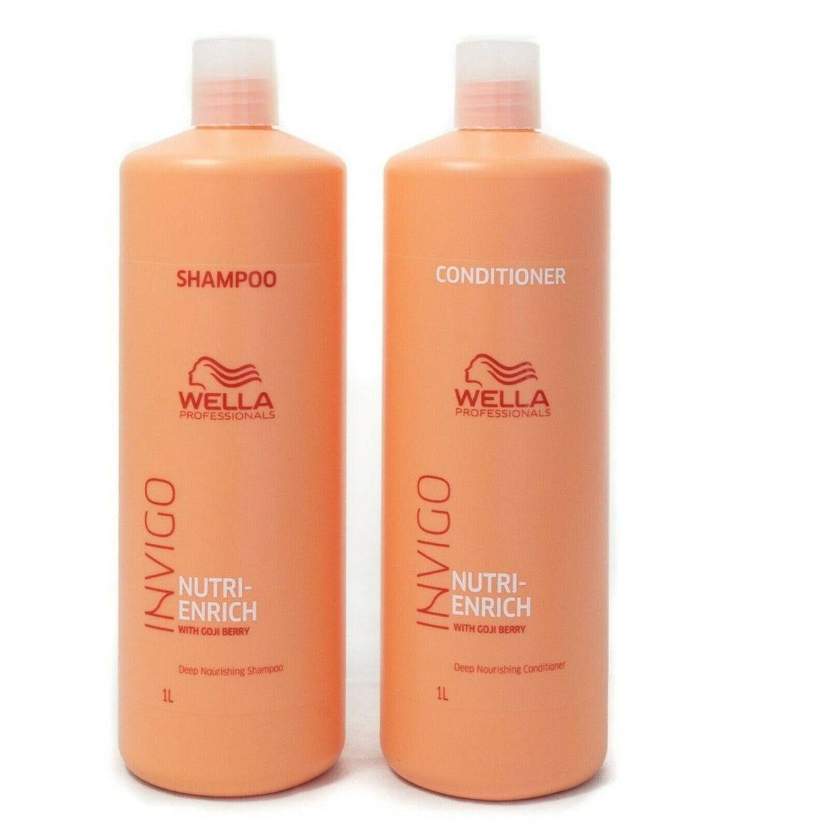 Wella Professionals Invigo Enrich Shampoo and Conditioner 1 litre Duo - Australian Salon Discounters