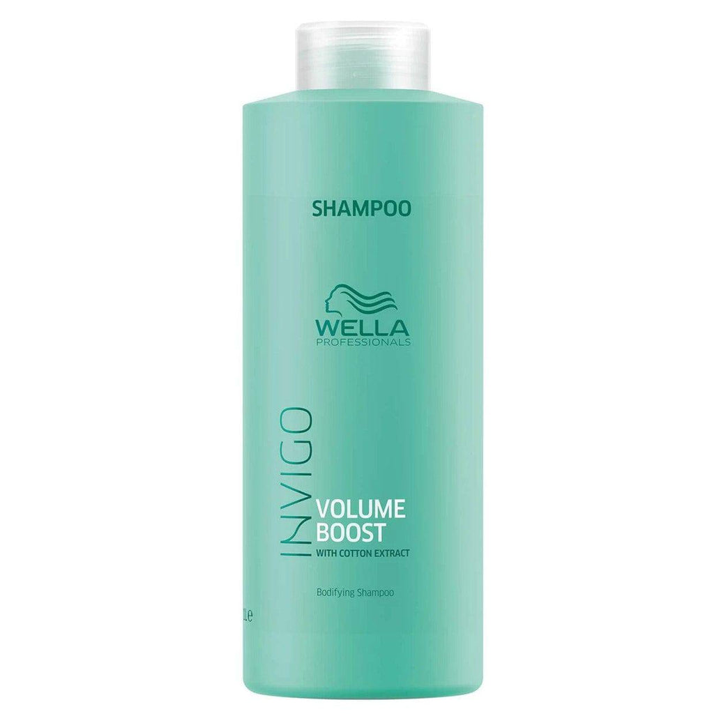 Wella Invigo Volume Boost Bodifying Shampoo for Fine Hair 1000ml - Australian Salon Discounters