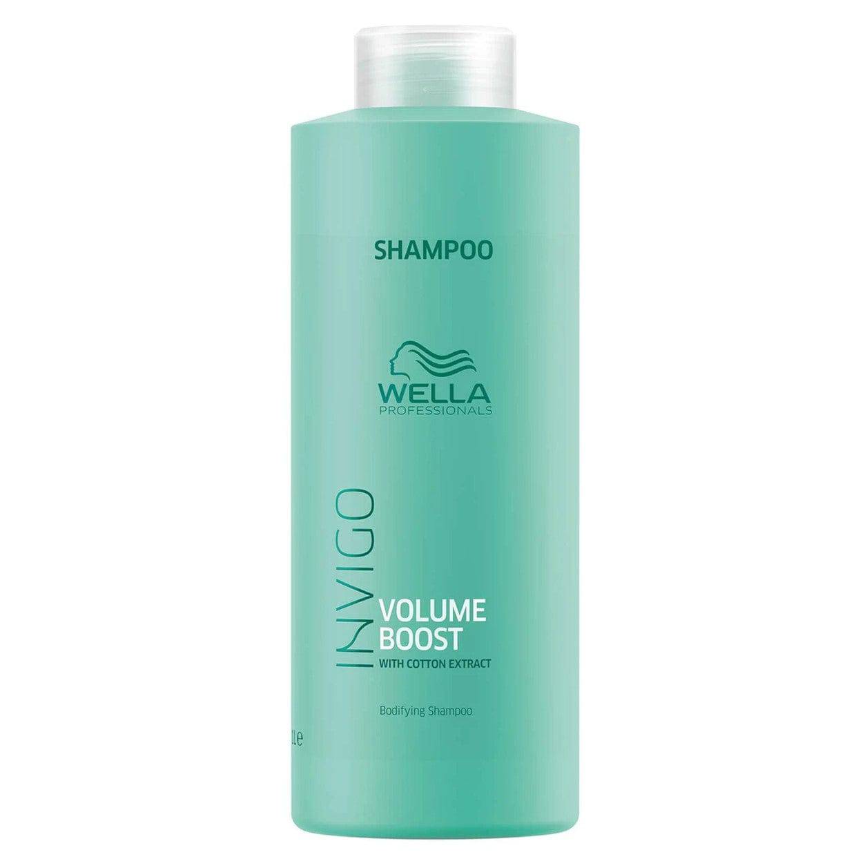 Wella Invigo Volume Boost Bodifying Shampoo for Fine Hair 1000ml - Australian Salon Discounters