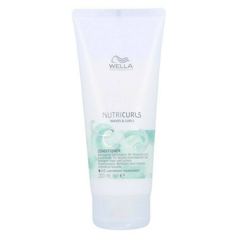 Wella Nutricurls Detangling Conditioner for Waves & Curls 200ml - Australian Salon Discounters