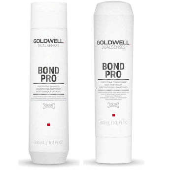 GOLDWELL Bond Pro Fortifying Shampoo & Conditioner  Duo 300 ml Each - Australian Salon Discounters
