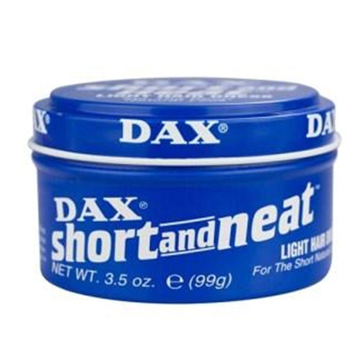 Dax Short & Neat Light Hair Dress 99g Light Hold Medium Shine - On Line Hair Depot