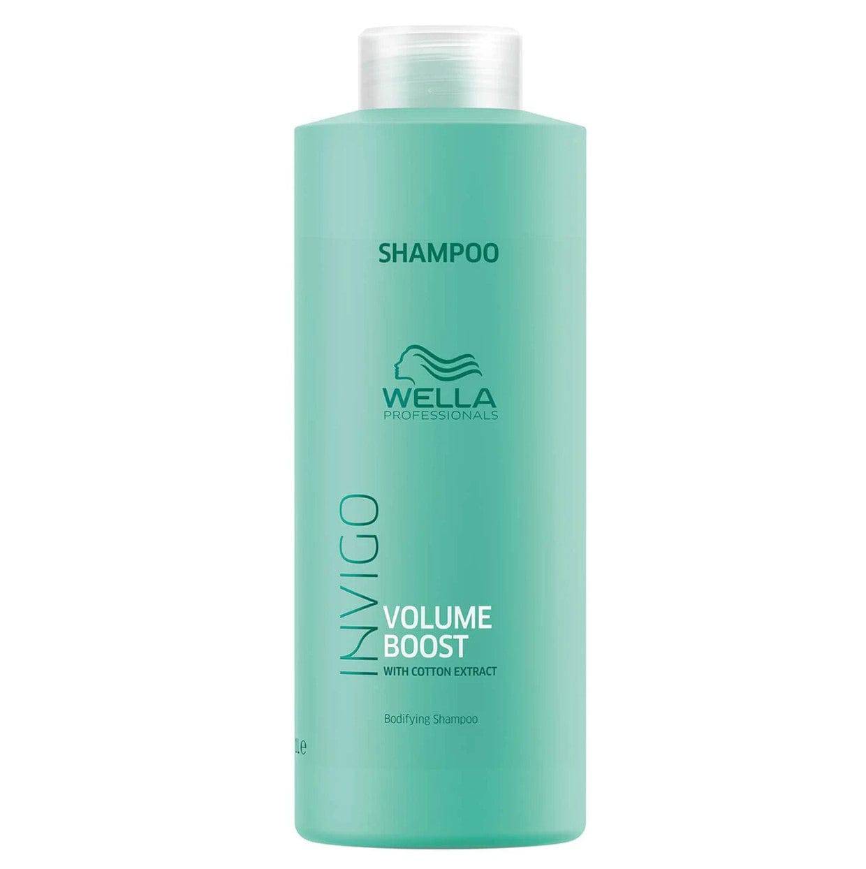 Wella Professionals Invigo Volume Boost Lightweight Care for Fine Hair Bodifying Shampoo 1000ml - On Line Hair Depot