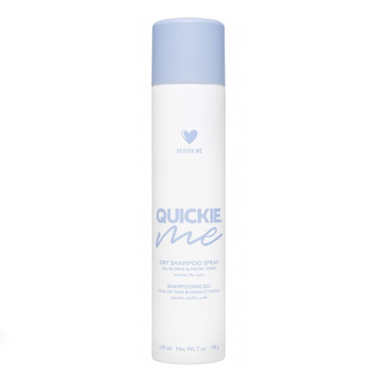DesignME QuickiMe Dry Shampoo for light Tones 339 ml - Australian Salon Discounters