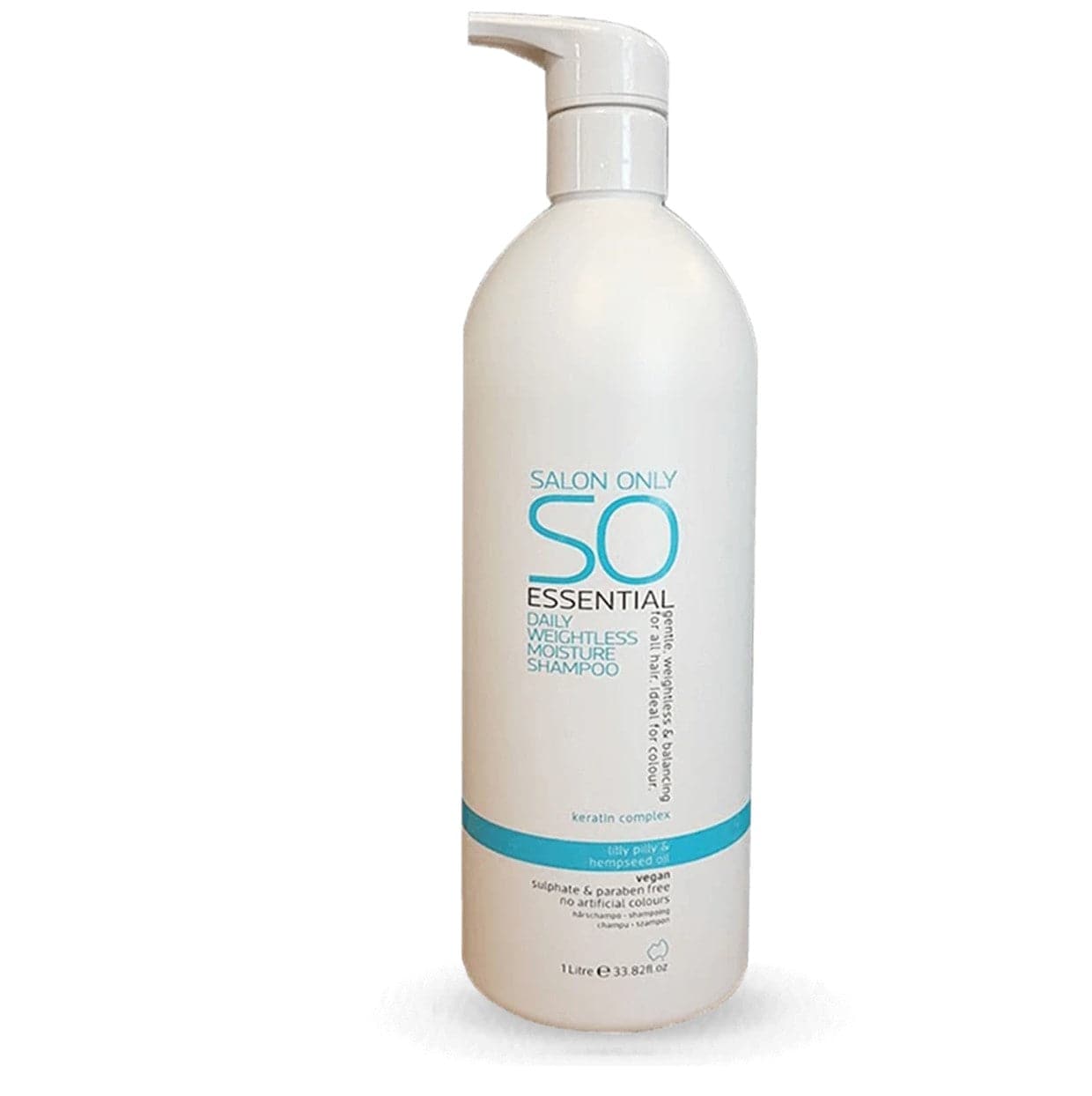 SO Salon Only Essential Daily Shampoo 1000ml - On Line Hair Depot