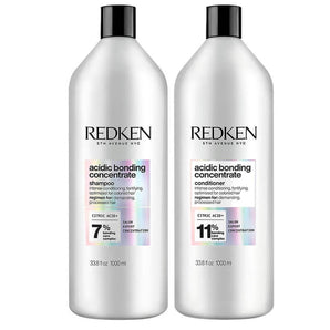 Redken Acidic Bonding Concentrate Shampoo & Conditioner 1000ml DUO - On Line Hair Depot