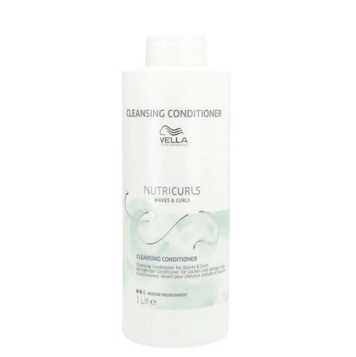 Wella Professionals Nutricurls Waves & Curls Cleansing Conditioner 1000ml - On Line Hair Depot