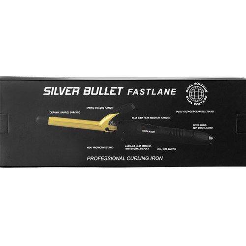 Silver Bullet Fastlane Gold Ceramic 16mm Curling Iron - On Line Hair Depot