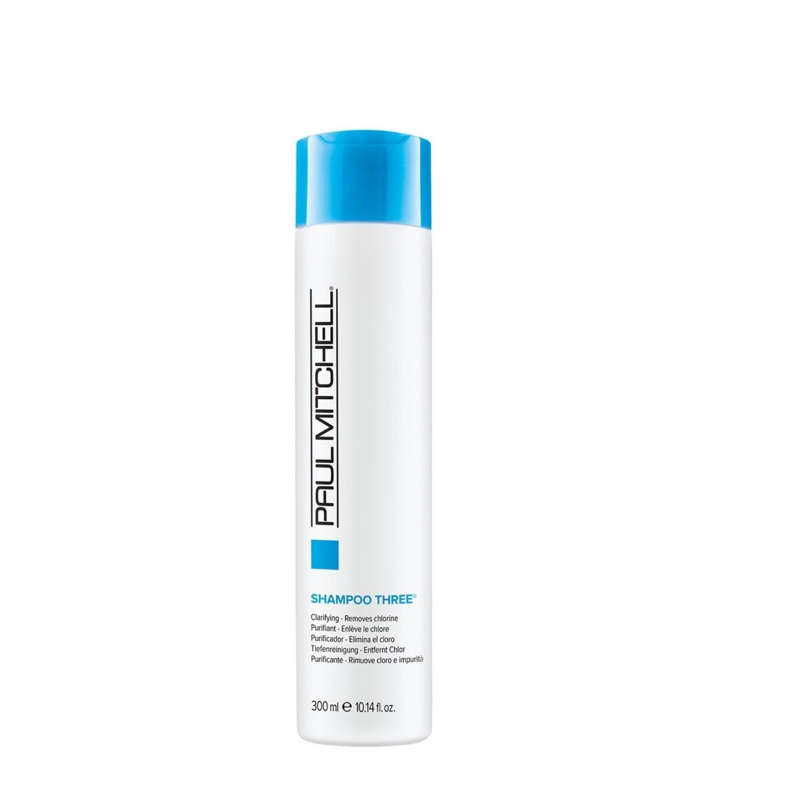 Paul Mitchell Shampoo Three Clarifying Removes Chlorine Shampoo 300ml - Australian Salon Discounters