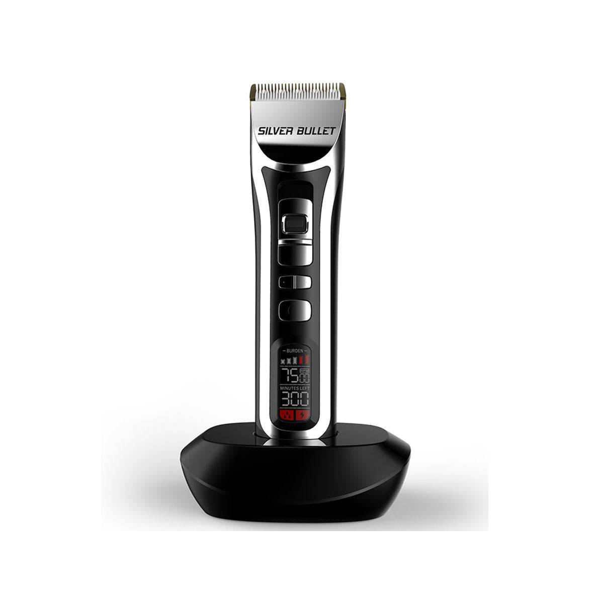 Silver Bullet Ceramic PRO 240min Professional Clipper Cord/Cordless Dual Voltage - On Line Hair Depot
