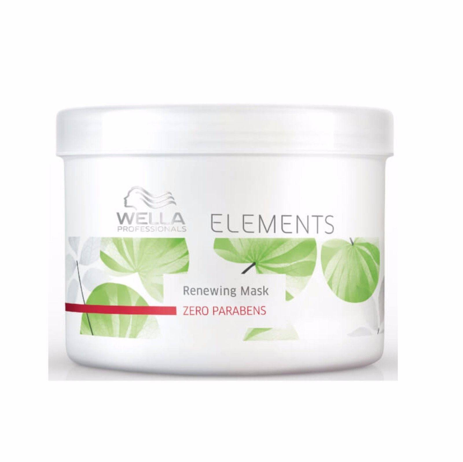 Wella Professionals Elements Zero Parabens & Zero Sulfates  Treatment 500ml - On Line Hair Depot