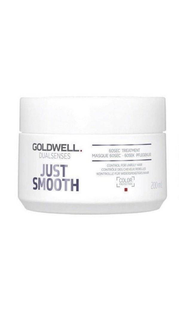 Goldwell Dualsenses Just Smooth 6o seconds treatment 200 ml - Australian Salon Discounters