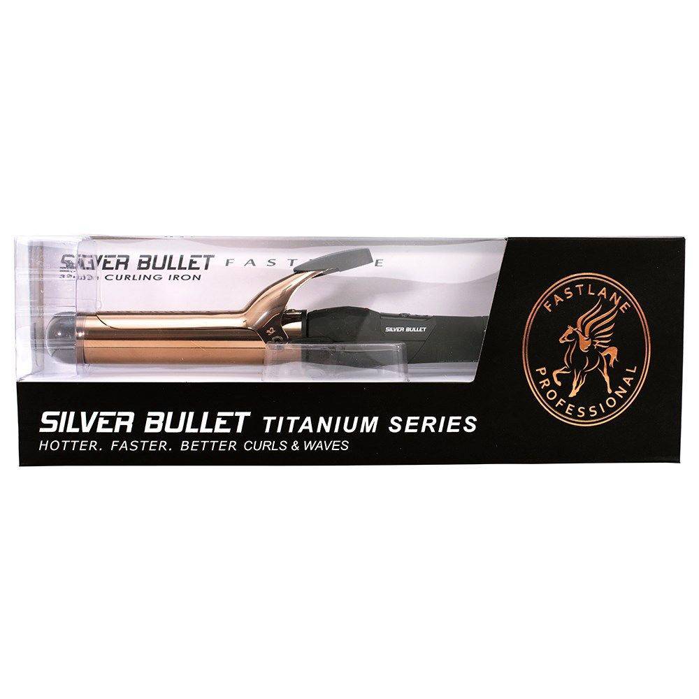 Silver Bullet Fastlane Titanium Rose Gold 32 mm Curling Iron - On Line Hair Depot