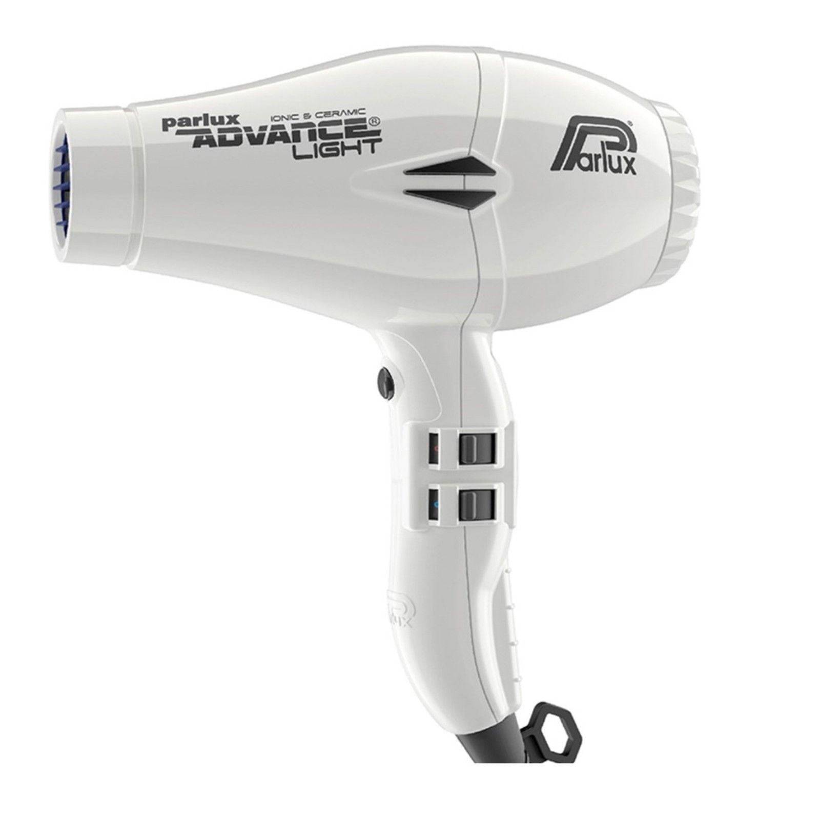 Parlux Advance Light Ceramic and Ionic Hair Dryer - White 2 year Warranty  W460g - On Line Hair Depot