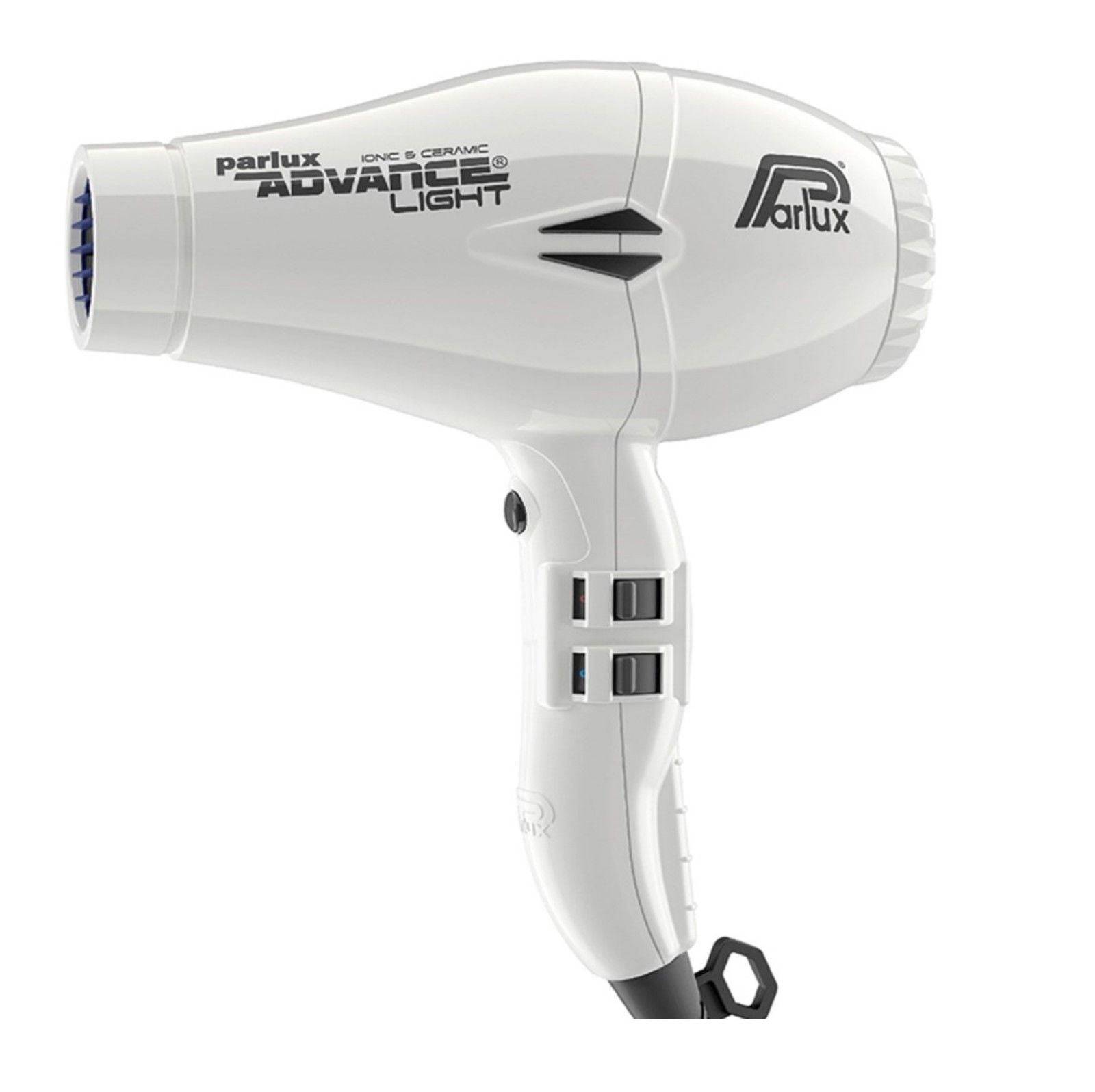 Parlux Advance Light Ceramic and Ionic Hair Dryer - White 2 year Warranty  W460g - Australian Salon Discounters