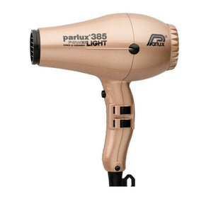Parlux 385 LIGHT Hair Dryer Ceramic & Ionic Super Compact Gold - On Line Hair Depot