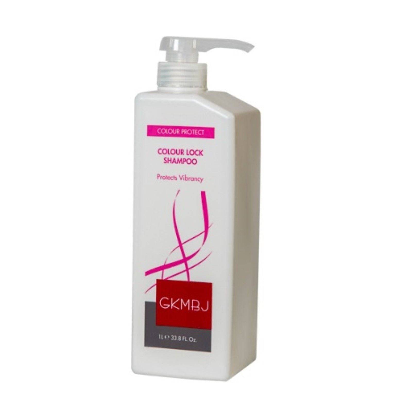GKMBJ Colour Lock Shampoo 1000ml Protects Vibrancy - On Line Hair Depot