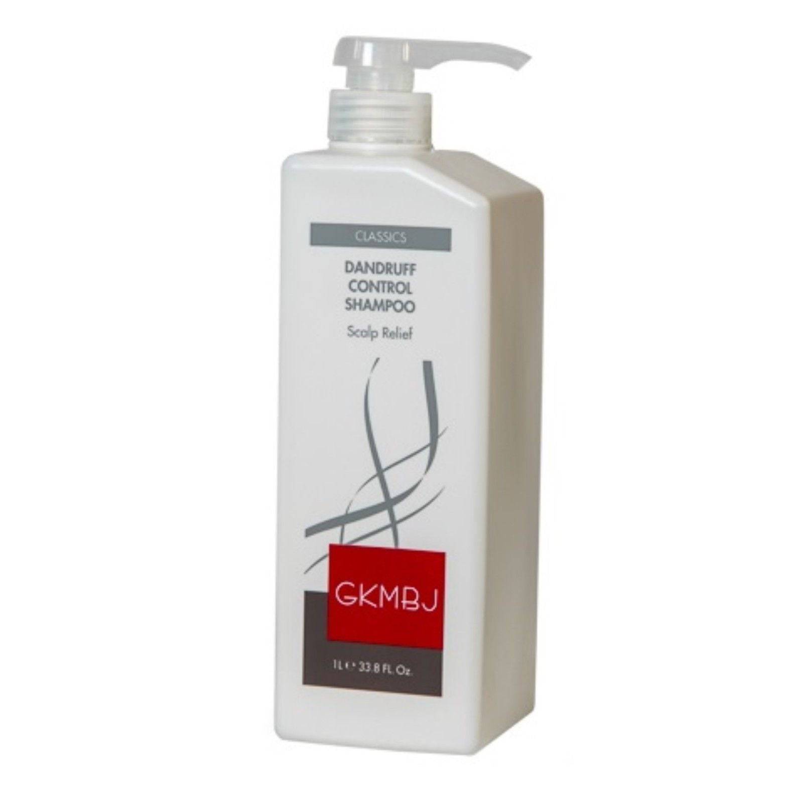 GKMBJ Dandruff Control Shampoo 1lt Improve Scalp - Protect - On Line Hair Depot