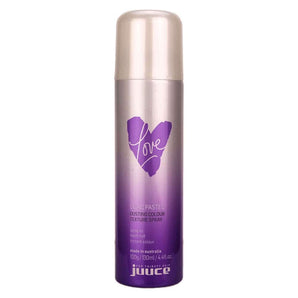 Juuce Love Lilac Pastel Dusting Colour Texture Spray 100g Spray in Wash Out - On Line Hair Depot