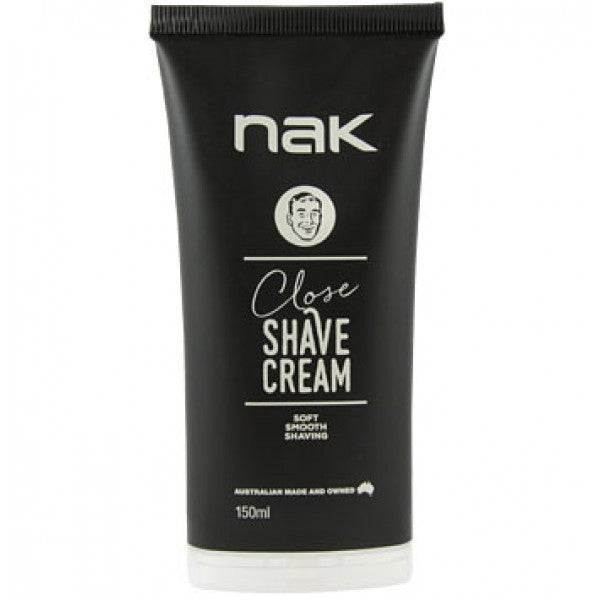 Nak Close Shave Cream Soft Smooth Shaving - Australian Salon Discounters