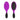 The Wet Brush Pro Detangler Purple and rubberized - Australian Salon Discounters