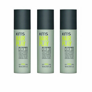 KMS Hair Play Molding Paste 150 ml Moulding x 3 - On Line Hair Depot