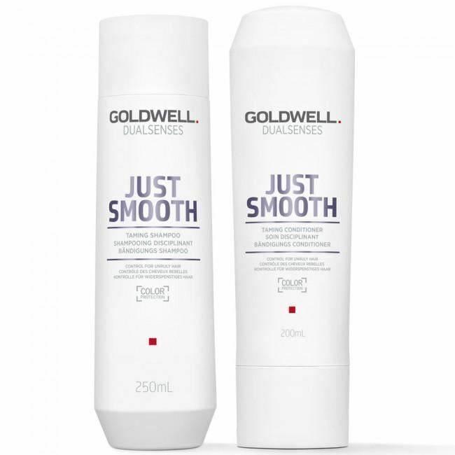Goldwell Just Smooth Taming Shampoo and Conditioner 300ml Duo - On Line Hair Depot