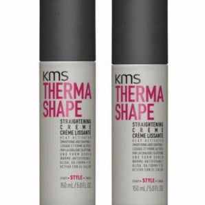 KMS Thermashape Straightening Creme 150ml x 2 - On Line Hair Depot