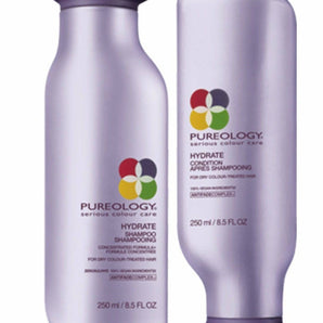 Pureology Hydrate Shampoo 250ml and Conditioner 250ml Duo Pack - On Line Hair Depot