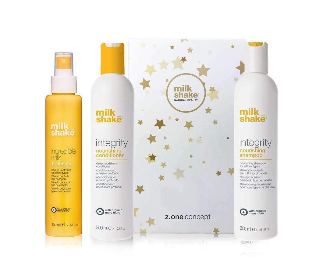 Milk Shake Integrity Trio Nourishing Shampoo Conditioner and Incredible Treat - Australian Salon Discounters