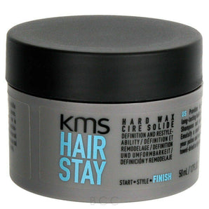 KMS Hair Stay Hard Wax 50ml X 2 - On Line Hair Depot