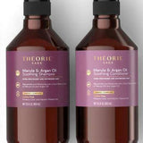 Theorie Marula and Argan Smoothing Shampoo and Conditioner 400 ml - On Line Hair Depot