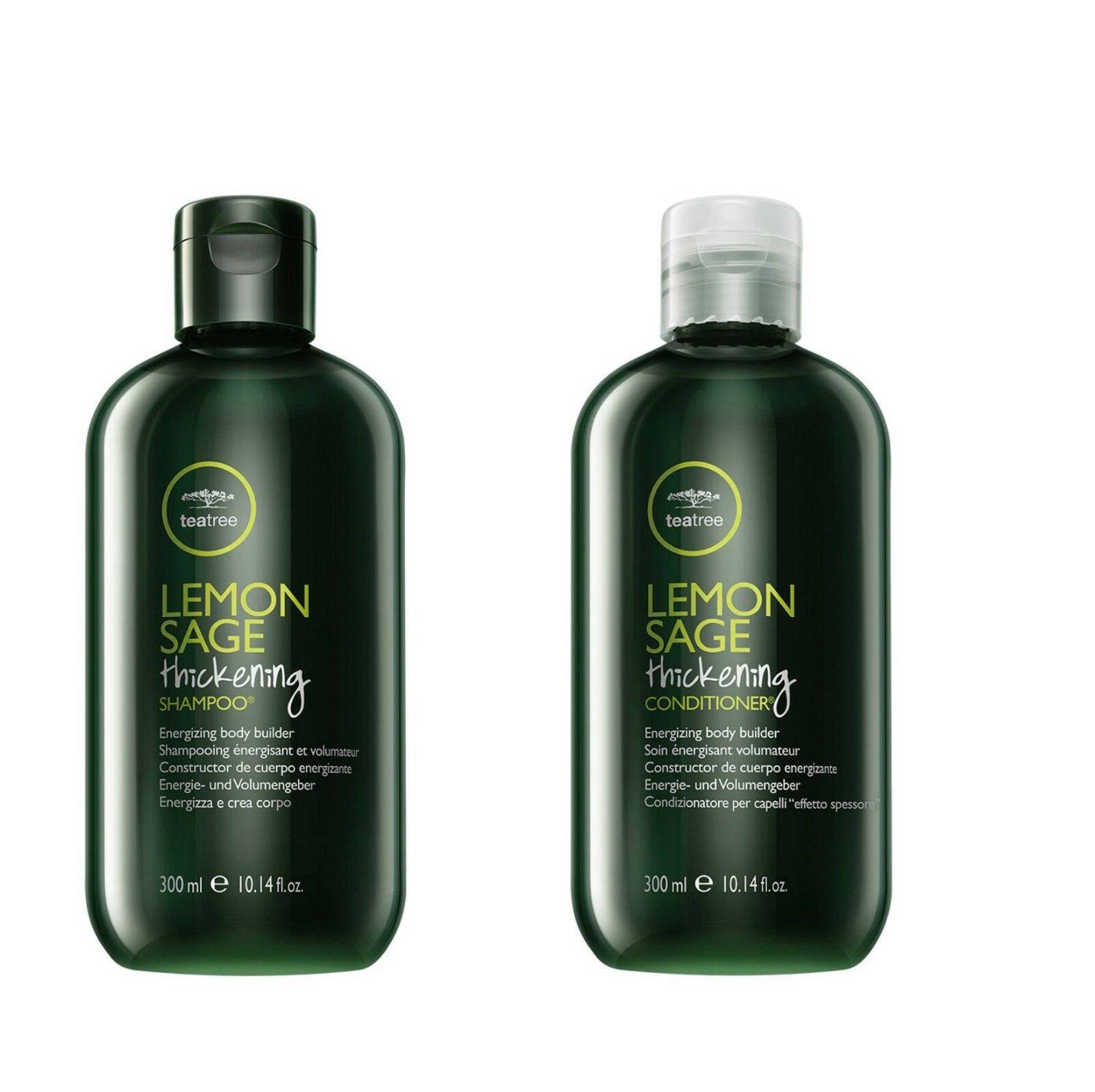 Paul Mitchell Tea Tree Lemon Sage Thickening Shampoo & Conditioner 300ml Duo - Australian Salon Discounters