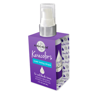 Keracolor Violet Toning Drops for cool blonde tones 60ml x1 - On Line Hair Depot