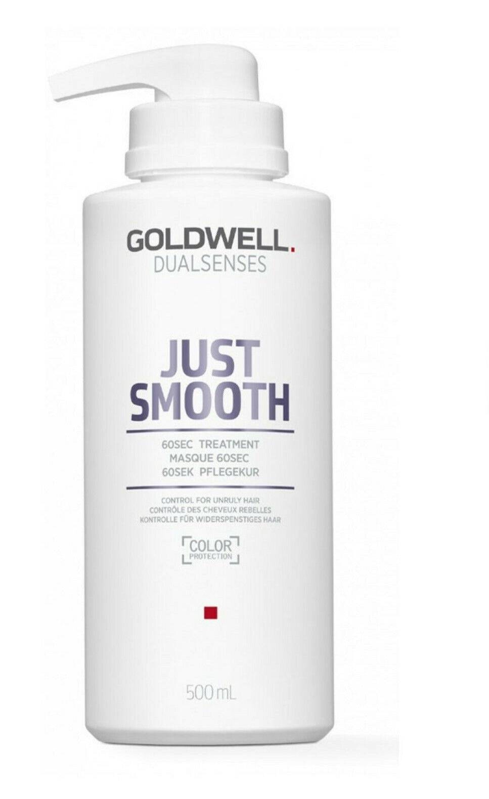 GOLDWELL DUALSENSES JUST SMOOTH 60 SEC TREATMENT 500 ML - Australian Salon Discounters